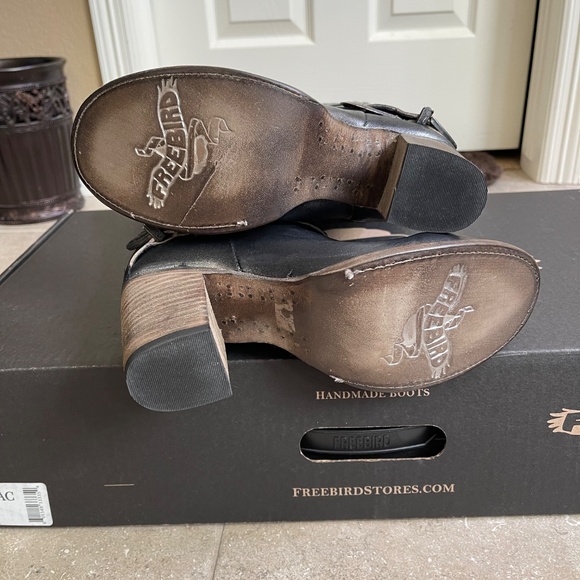 Freebird CORMAC Black Boots NIB Size 8 - Picture 11 of 14